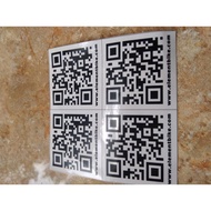 Elementbike Barcode Sticker