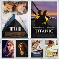 Classic Movie Titanic Movie poster classic nostalgic kraft paper poster retro poster bedroom decorat