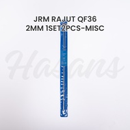 [1 Set (2 Pcs)] Jarum Knitting Breien SPN / Hakken / Hakpen / Knitting Needles / Jrm Rajut Qf36