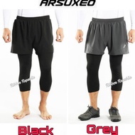 Double Leggings Men's Shorts 2 In 1 Man Sport Running Shorts Running