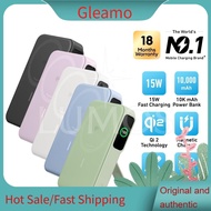 Gleamo Anker Powerbank 10000mAh Maggo Qi2 15W Wireless Power Bank Portable Charger Magnetic Powerban