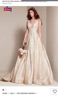 Vera Wang 經典綢緞蝴蝶婚紗