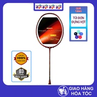 (UNTAIN FRAME) Apacs Cross Court Pro 6.4 (4U) badminton racket | Super manual racket line, HOT power