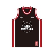 BABYMONSTER - New Design Red, Black and White JERSEY AND TSHIRT SUMMER Casual Fashion All-match Tops