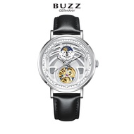 [PRE 11.11 SPECIAL OFFER]Buzz  Germany Jam  Tangan Lelaki Men's Leather Automatic Watch BZ-3005