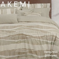 ~ AKEMI Tencel Touch Serenity Quilt Cover Set - 43cm Deep - 850TC (Queen/ King)