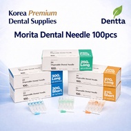 J Morita Dental Needle 100pcs Disposable 27G 30G Size Options Japan