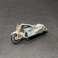 Hot Wheels 2002 Chicagoland Toys For Toys Le Motorcycle Parade 25th REAL RIDER gray 1/64 scale