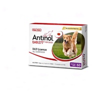 Antinol อาหารเสริมบำรุงข้อสำหรับสุนัข 1กล่อง บรรจุ60เม็ด