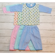 👶🍼🍭🧸NewBorn Baby Set Bundles clothing Set With Hero printed 0-3 mths - JK Kids Mykids Anakku Fiffy P