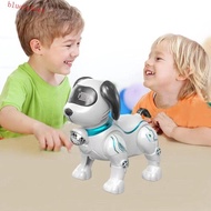 BLUEVELVET Intelligent Music Robot Dog, Programmable Smart Walking Electronic Robot Dog, Music Robot