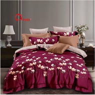 bedding set comforter with bedsheet 1000 threads cotton set queen / king size 7 in 1