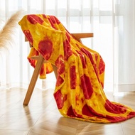 Pizza Blanket Burrito Blanket Imitation Food Blanket Flannel Blanket Air Conditioning Blanket Office