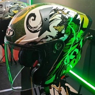 KYT HELMET TTR JET PENDEKAR / SEPANG INTERNATIONAL CIRCUIT 2024 NEW MODEL LOGO JALUR GEMILANG BENDER