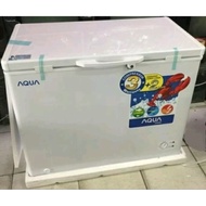 [✅Ready] Aqua Freezer Box / Chest Freezer 200 Liter Aqf-200 Gc