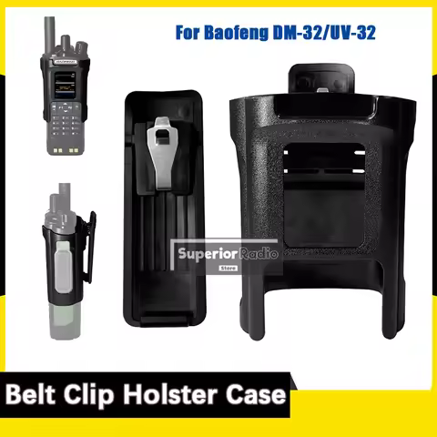 1/2/5/10PCS Baofeng UV-32 Walkie Talkie Belt Clip Carry Holster Case DM-32 Radio Holster Case For DM