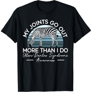My Joints Go Out More Than I Do Ehlers-Danlos Syndrome Gift Unisex T-Shirt