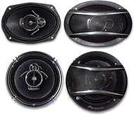 2 Pioneer TS-A1676R 6.5" 3-Way + 2 Pioneer TS-A6966R 6X9 3-Way**Pioneer Car Speaker Package