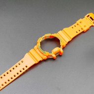 Rubber Strap + Case Silicone set For Casio G-SHOCK GA-400 GD-400 GBA401 WatchBand Accessories + Free