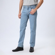 EDWIN JEANS - Men's Regular Fit Non-Stretch Denim Trousers VEGAS 01 Blue Ice seluar jeans lelaki