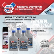 AMSOIL 10W40 Metric Motorcycle Oil