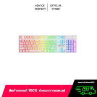 KEYBOARD WIRELESS BLUETOOTH SIGNO KB752 MEZZON WHITE (BLUE SWITCH คีย์บอร์ด)-A0157182