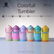 BenBen Co Lego Colorful Tumbler 350 ML Stainless Steel Water Bottle Heat & Cold Resistant Drinking B