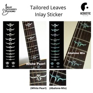 Tailored Leaves Inlay Sticker for Guitar and Bass