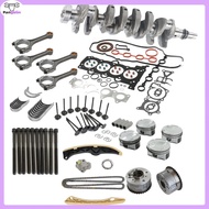 1set G4FJ Engine Rebuild Overhaul Parts Connecting Rod Pistons Rings For 2011-2019 Hyundai Kia G4FJ 