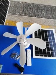 太陽能充電吊扇風扇燈Solar ceiling light fan
