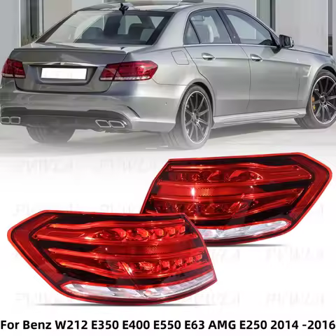 4PIN Outer Side Tail Light For US Version Benz W212 E-Class E250/350/400/550 E63 AMG 2014 2015 2016