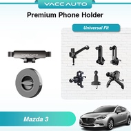 Mazda 3 BM 2013-2018 Car Phone Holder Mount Magsafe Bracket 360 Rotating GPS Navigation Vaccauto Acc