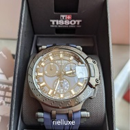 [ORIGINAL] Tissot T-Race Chronograph Quartz Blue Dial Men's Watch 43mm T115.417.37.041.00