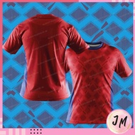 JERSEY FAZZ V212 - BLUE RED SPORTWEAR EXCLUSIVE SUKAN MSSD MSSS MSSM