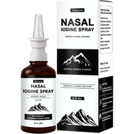 new Zenura Nasal Spray - Iodine & Fulvic Acid Blend | 100% Mineral Formula, 150+ Uses Per Bottle 2fl
