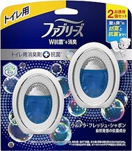 Febreze Deodorizing Air Freshener + Antibacterial Toilet Ultra Fresh Shabon 2.1 fl oz (6 ml) x 2