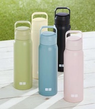 Uniqlo 保溫瓶 隨身 水樽 牛油果綠 450ml