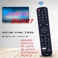 Hisense EN2H27 Smart tv remote EN2H27B ,EN2H27HS,ER-31607R ,ER-22655HS RC3394408/01 EN2H27D With Netflix Youtube Fernbedienung