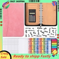 A6 Budget Planner with Calculator Zip Budget Binder Budget Planner Made with Envelopes for Money Sav