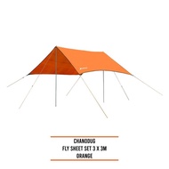 Chanodug Flysheet Set 3 x Canopy3m for Outdoor Camping