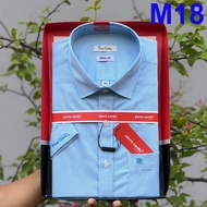 Áo Sơ Mi Nam Sơ Mi Kẻ Sơ Mi Nam Pierre Cardin Chính Hãng Hàng Xuất Dư Xịn Mẫu Hàn Quốc 2023