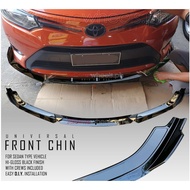 ۞ ⚾ ♞Version 2Universal Glossy Front chin/Front Bumper kits Mirage Hb, G4 , Civic , City , Vios , a