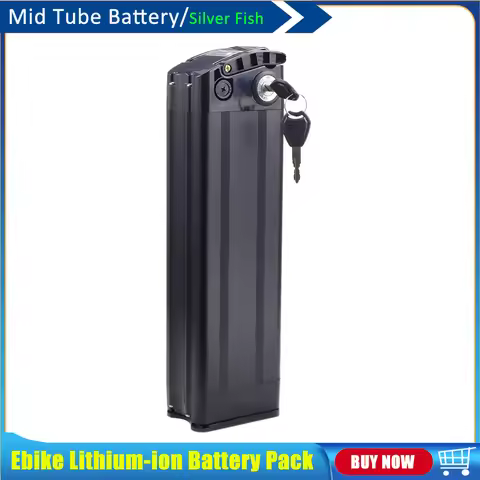 36V 10Ah 12.5Ah 17.5Ah 20Ah Silver Fish Lithium-ion Battery Pack for Kaisda K7 20inch City Commuter 