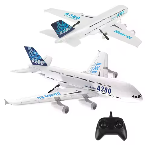 A380 Airplane Airbus Foam RC Airplane Toys 2CH 3CH 2.4G Glide Fixed Wing RTF Plane Outdoor Toys Dron