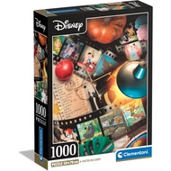 Clementoni Jigsaw Puzzle - Classic Movies 1000 Pieces - Compact Box, Puzzle For Adults 14-99 Years, 
