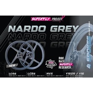 Superfly Project X Sport Rim 4 Kaki Yamaha Lc135 Nardo Grey/Black/Purple