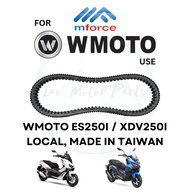 MFORCE SYM WMOTO ES250 XDV250 W MOTO ES250I XDV250I SCOOTER TIMING BELT PULLEY DRIVE BELTING V BELTS