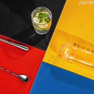 Bar Counter Drainage Anti Slip Mat, Car 4S Store, Bar KTV, Restaurant Coaster, PVC[LK]