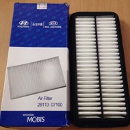 Domesticly assembled Morning engine air filter (November 3), imported Morning (July 3)