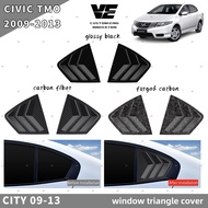 Vemart Honda city tmo 2009-2013 car triangle window cover accessories